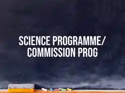 Science Programme/ Commission Prog