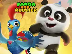Panda and Rooster