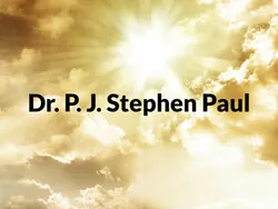 Dr. P. J. Stephen Paul