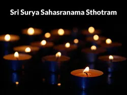 Sri Surya Sahasranama Sthotram